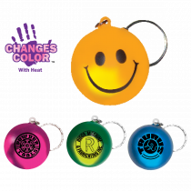 Mood™ Smiley Face Stress Key Chain