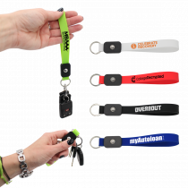 Fidget Roller Wristlet Keychain