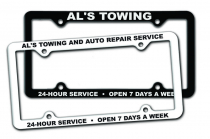 Thin Panel License Plate Frames