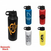 32 oz. Memphis Sports Bottle with Straw Lid