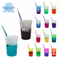 Mood™ 22 oz. Stadium Cup/Straw/Lid Set