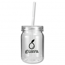 24 oz. Plastic Mason Jar