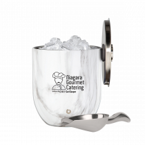 Snowfox® Marble Ice Bucket
