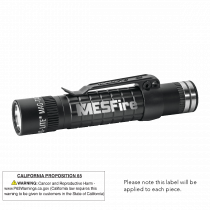 MAG-TAC LED Rechargeable Flashlight, Laser Engraved