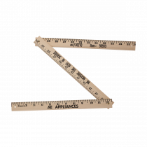 Folding Yardsticks-Natural Finish