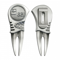 Back Action Divot Tool w/Die Struck Ball marker