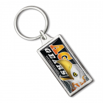 SOS Rectangle Key Chain