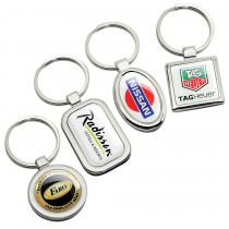 Platinum Series Oval Key Chain