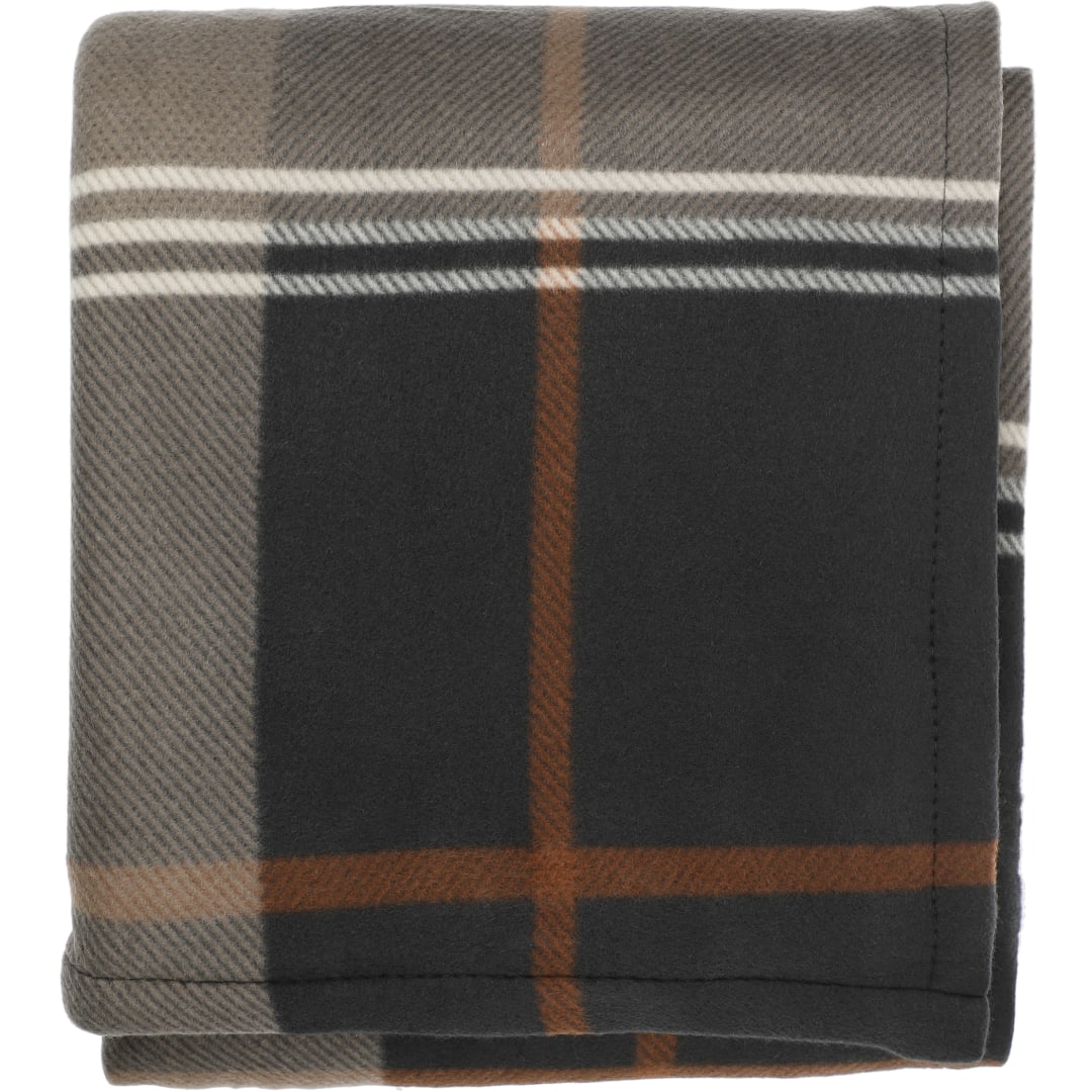 Plaid Fleece Sherpa Blanket