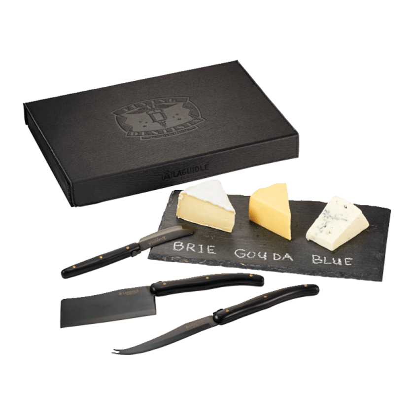 Laguiole® Black Cheese & Serving Set