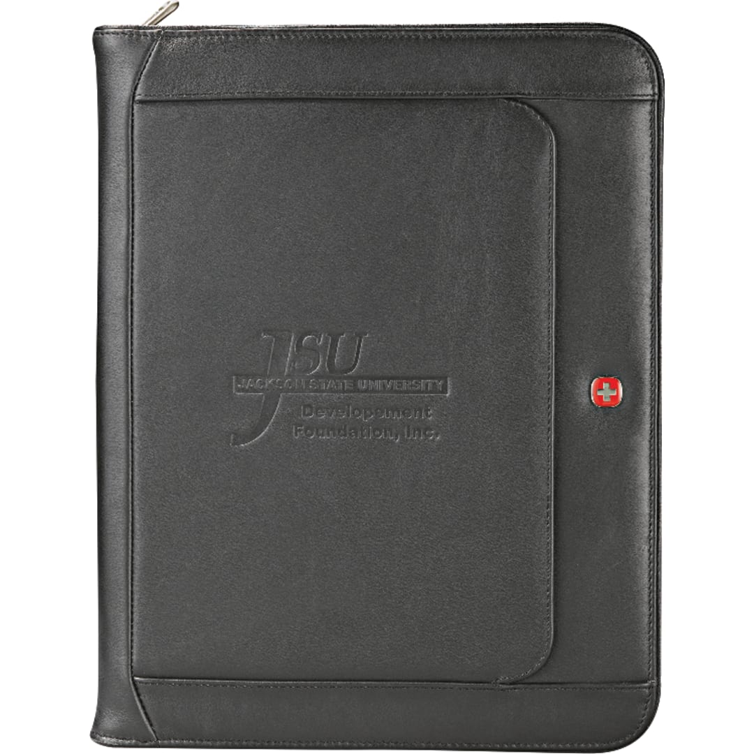 Wenger® Exec Leather Zippered Padfolio Bundle...