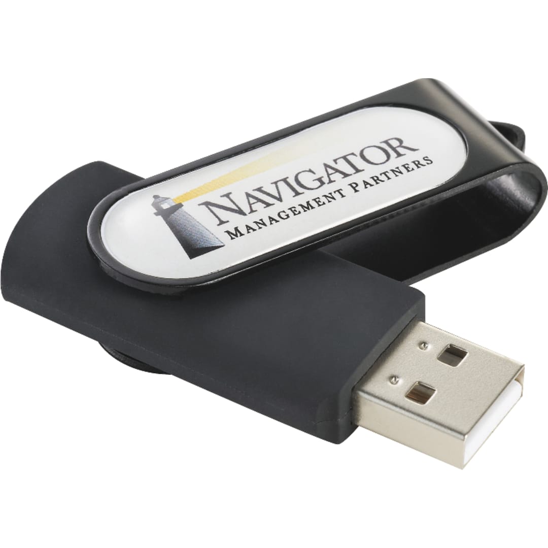 Domeable Rotate Flash Drive 1GB