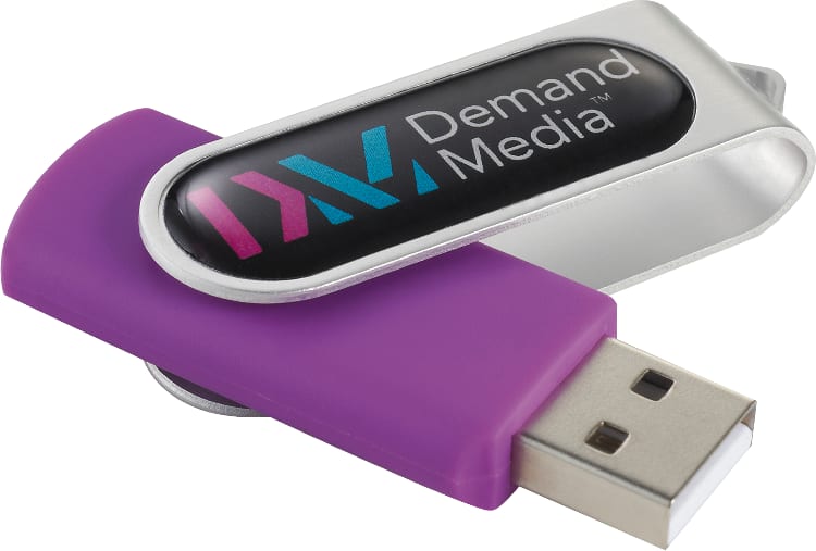 Domeable Rotate Flash Drive 4GB