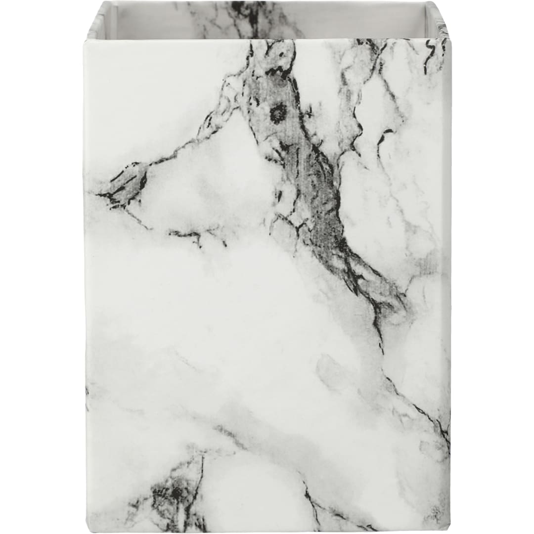 4 Piece Faux Marble Desktop Set
