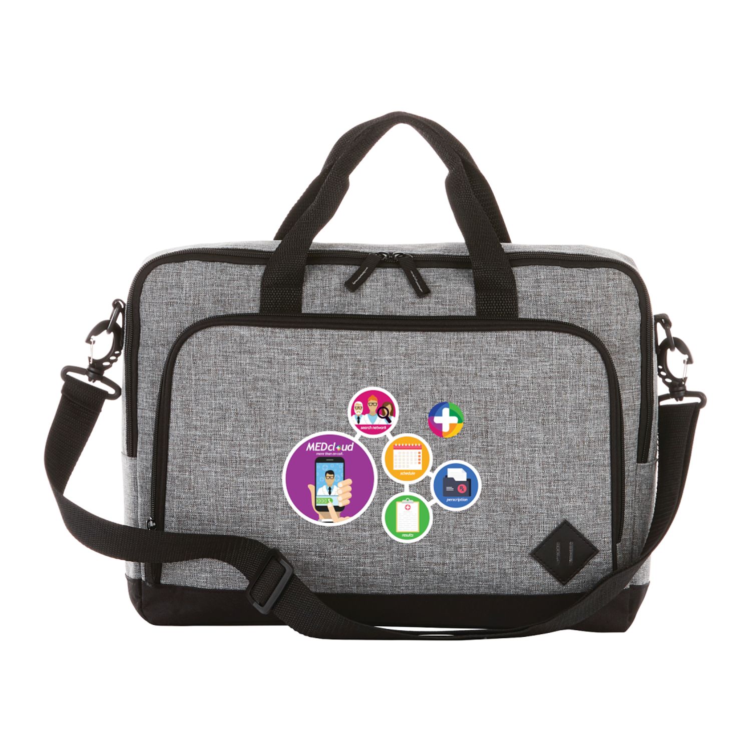 Graphite 15" Computer Briefcase