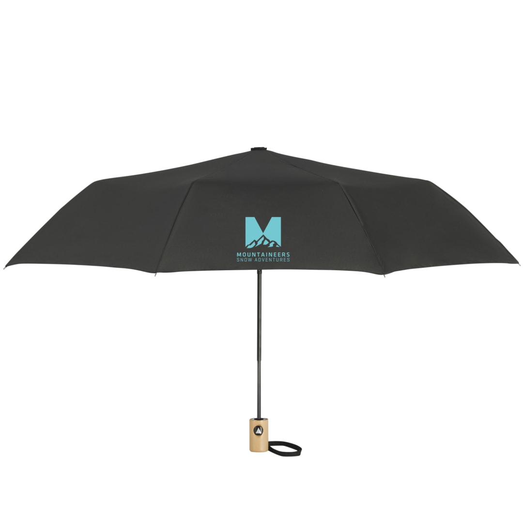 42" Recycled Folding Auto Open Umbrella