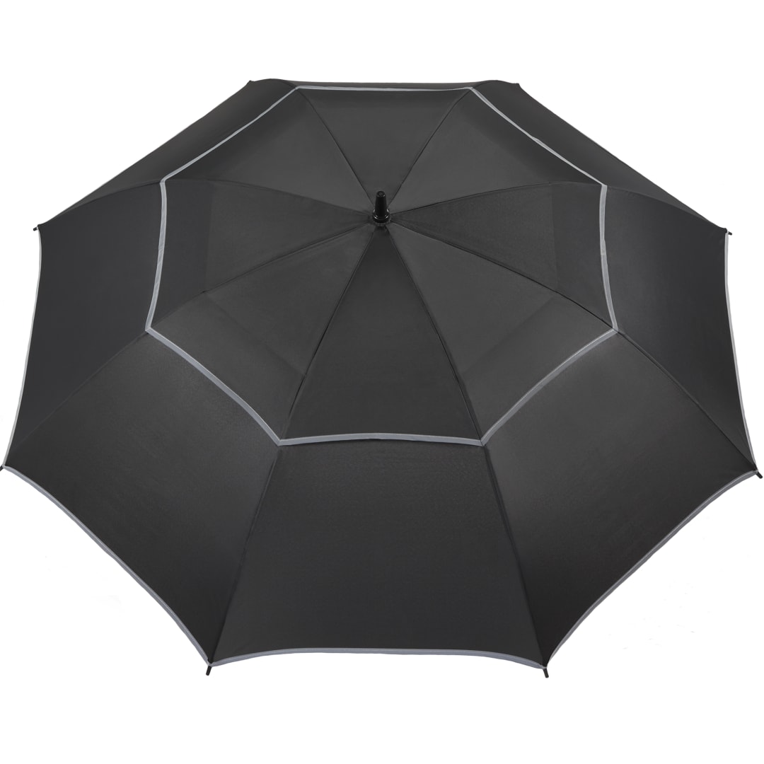 62" RPET Golf Umbrella w/ Reflective Trim