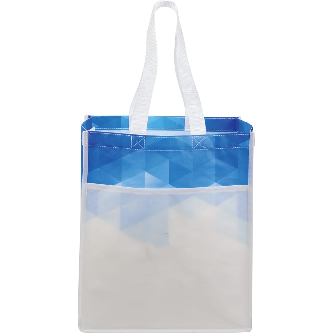 Gradient Laminated Grocery Tote