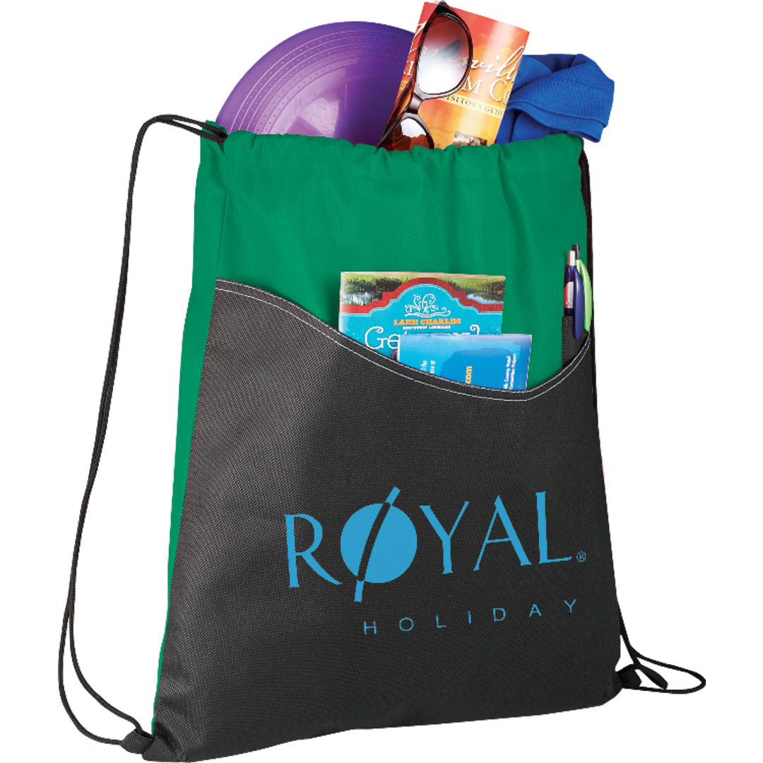 Rivers Non-Woven Drawstring Bag