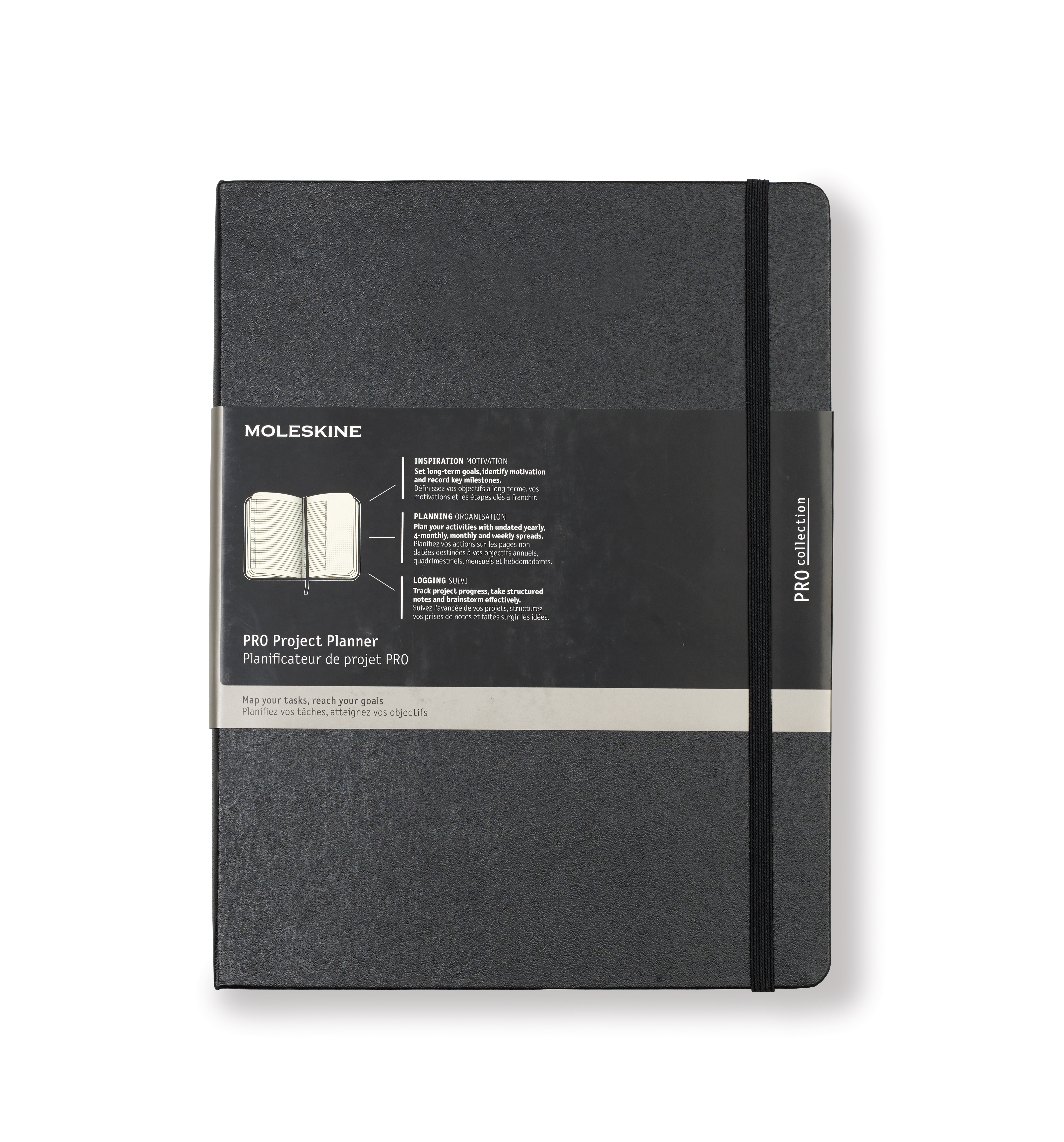 Moleskine® Hard Cover Ruled XL Professional Project...