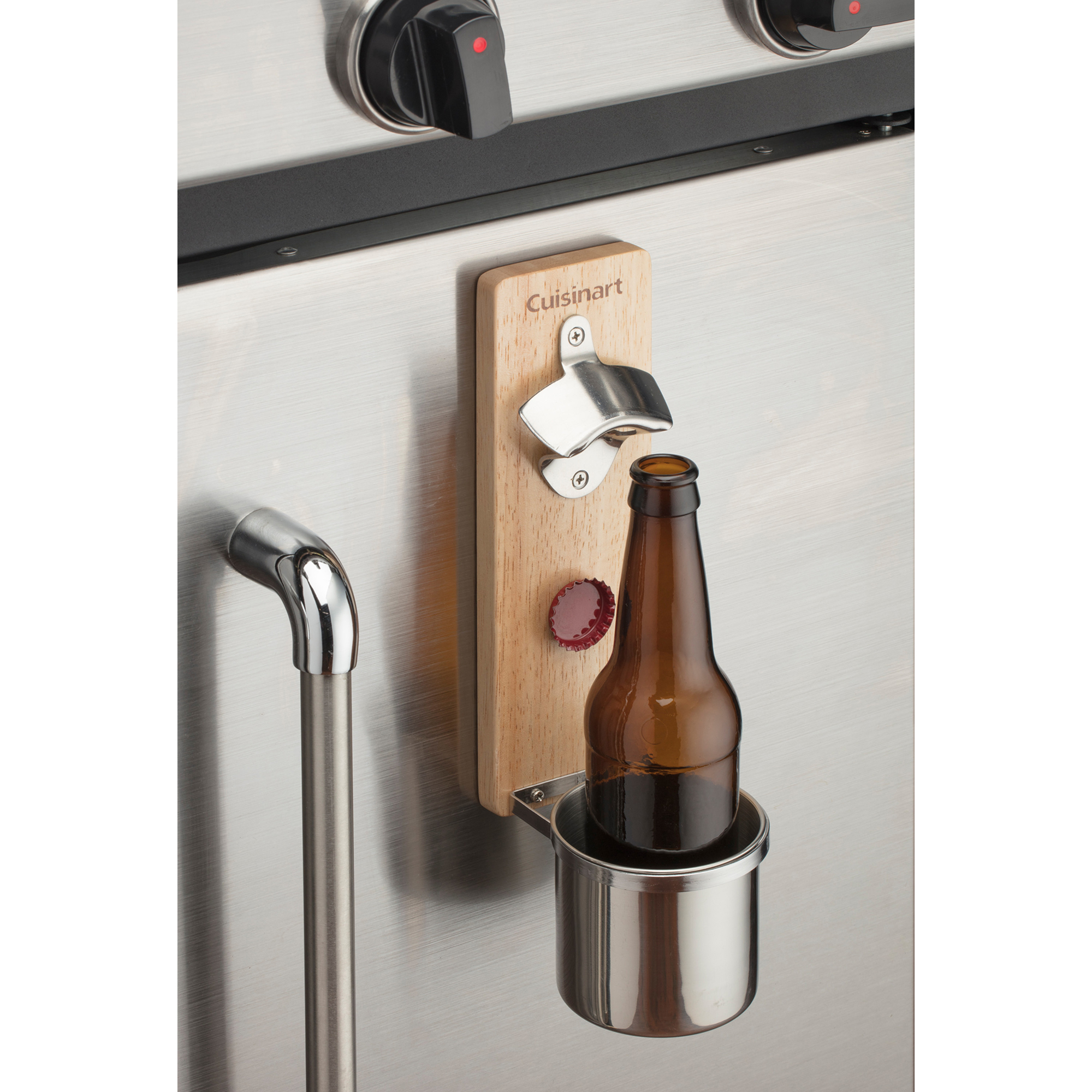 Cuisinart Outdoors® Magnetic Bottle Opener & Cup Holder