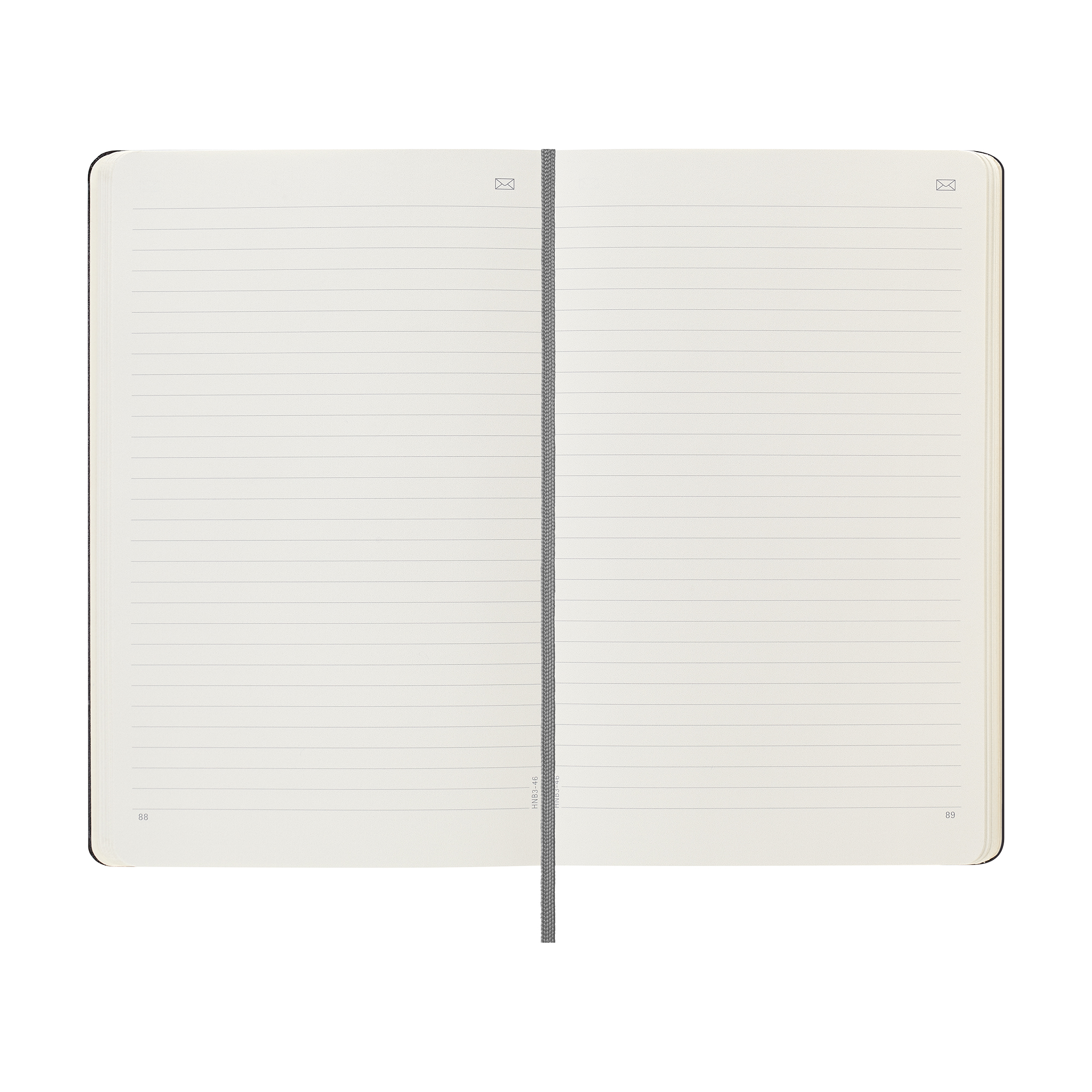 Moleskine® Hard Cover Ruled Large Smart Notebook