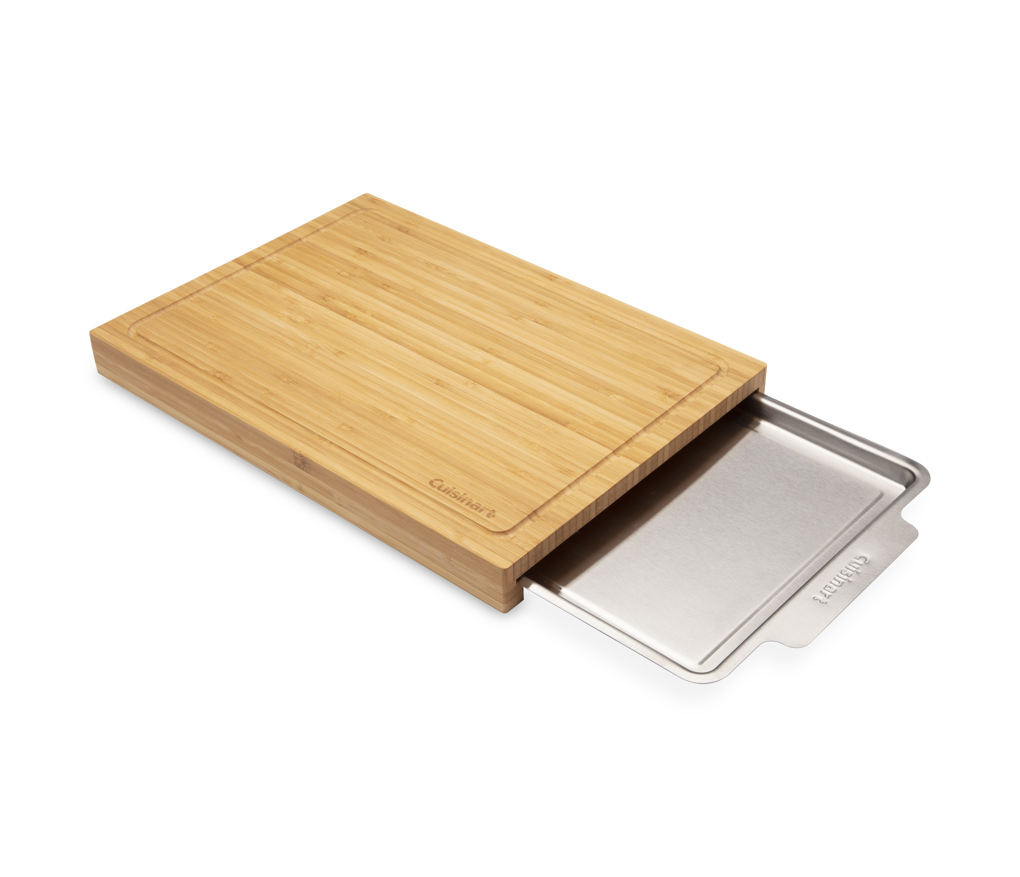 Cuisinart Outdoors® Bamboo Cutting Board With Hidden...