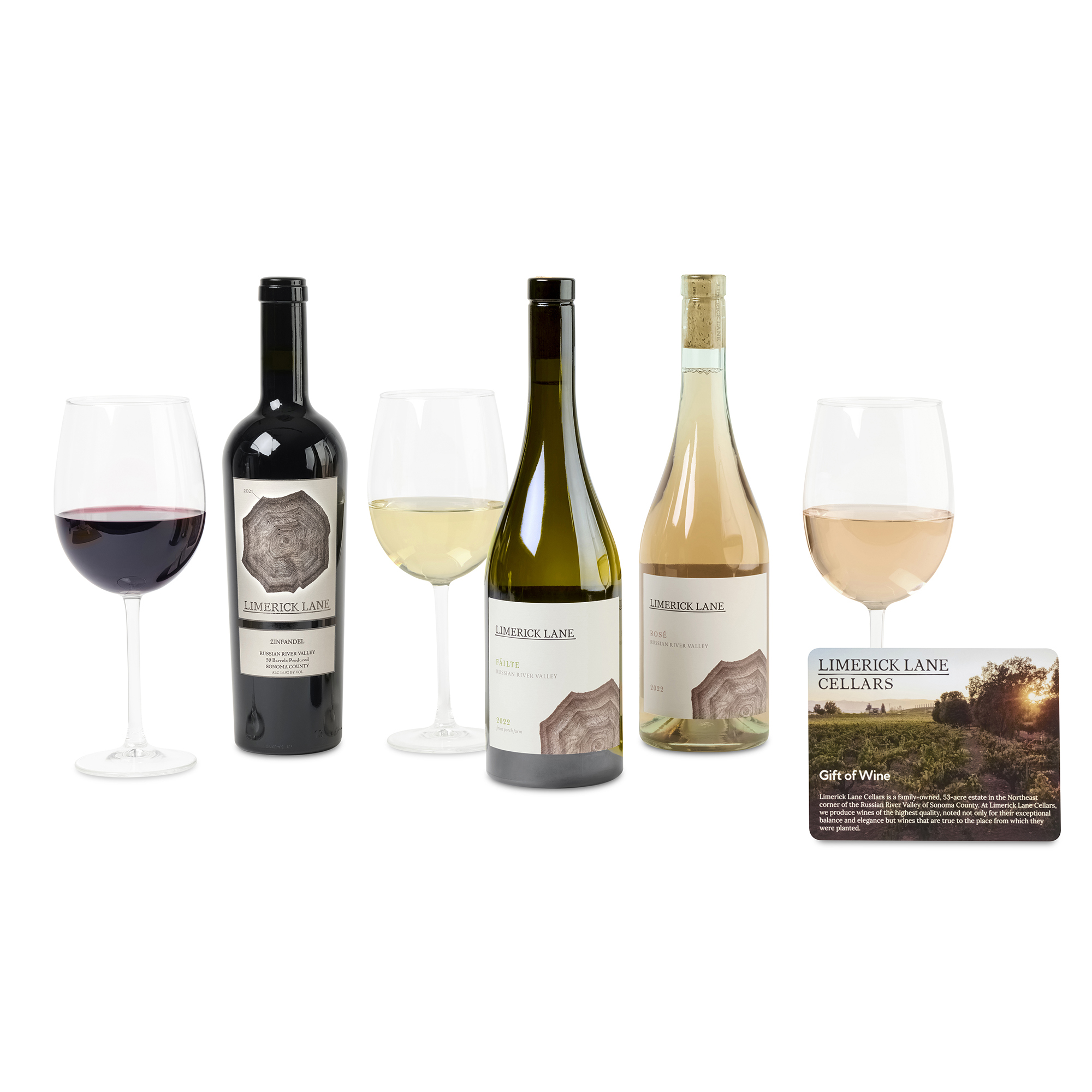 Limerick Lane Cellars It's Wine Time Gourmet Gift Set