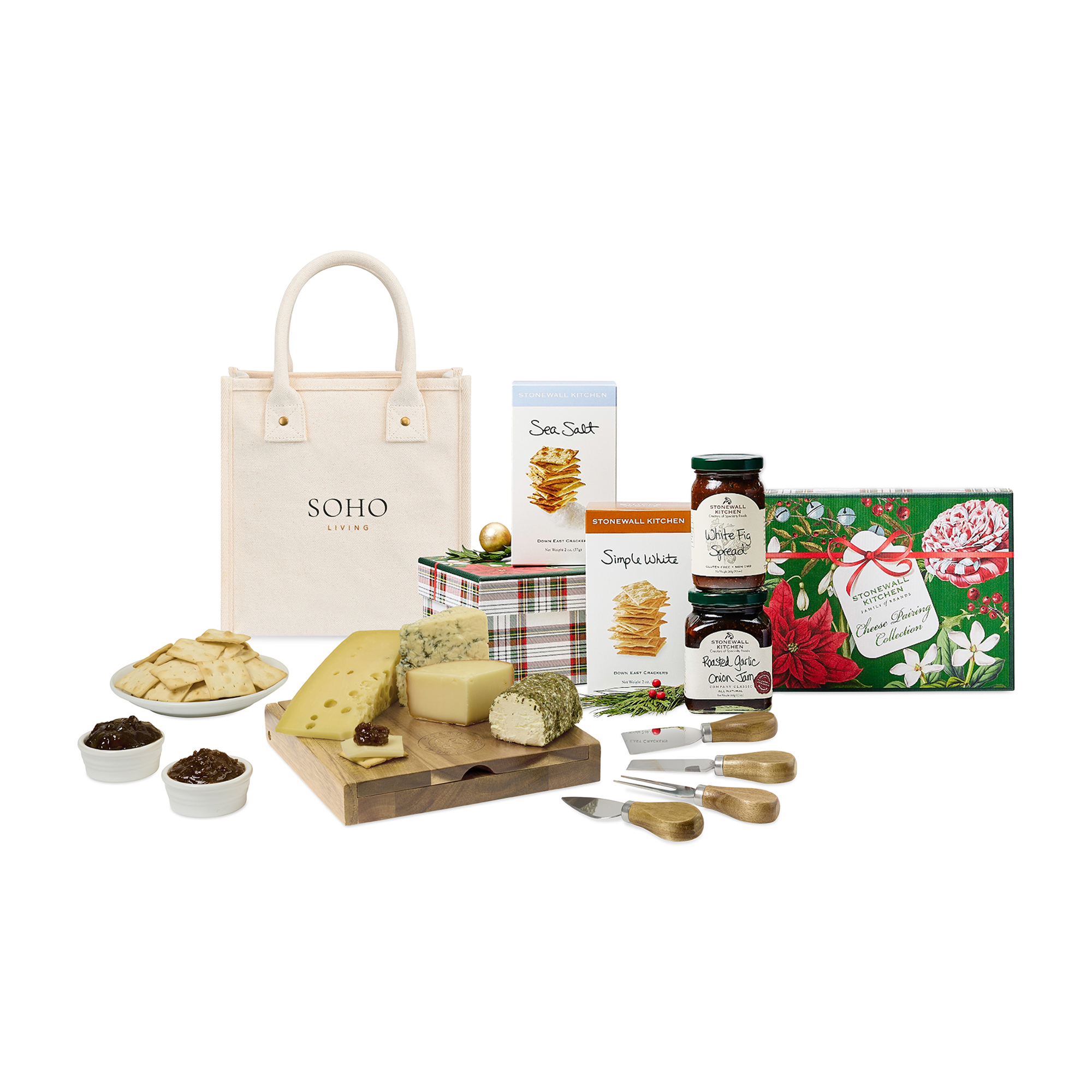 Stonewall Kitchen Holiday Cheese Pairing Gift Set