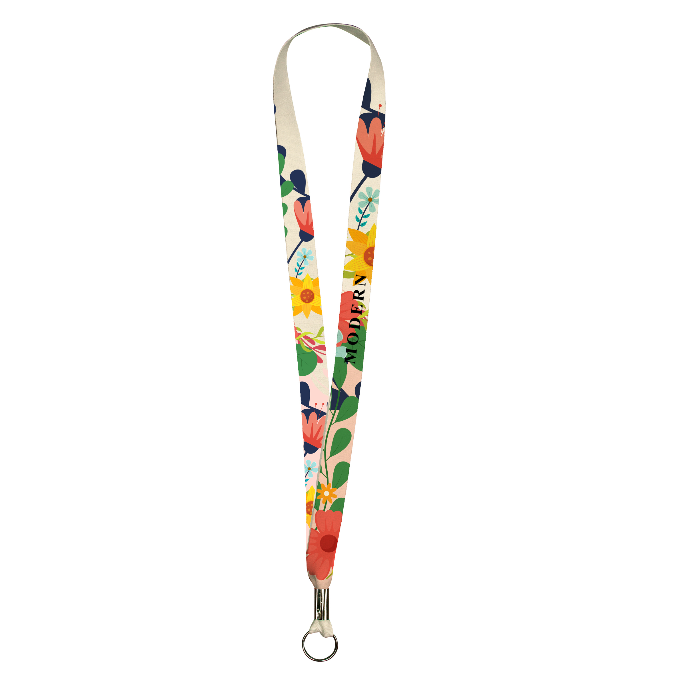 Full Color Imprint Smooth Dye Sublimation Lanyard -...