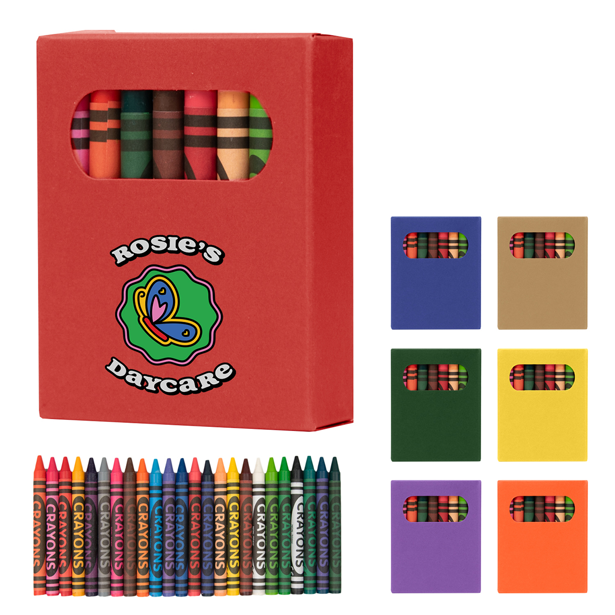 24-Piece Crayon Set