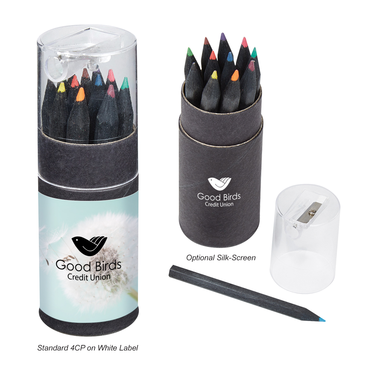 Blackwood 12-Piece Colored Pencil Set In Tube With...