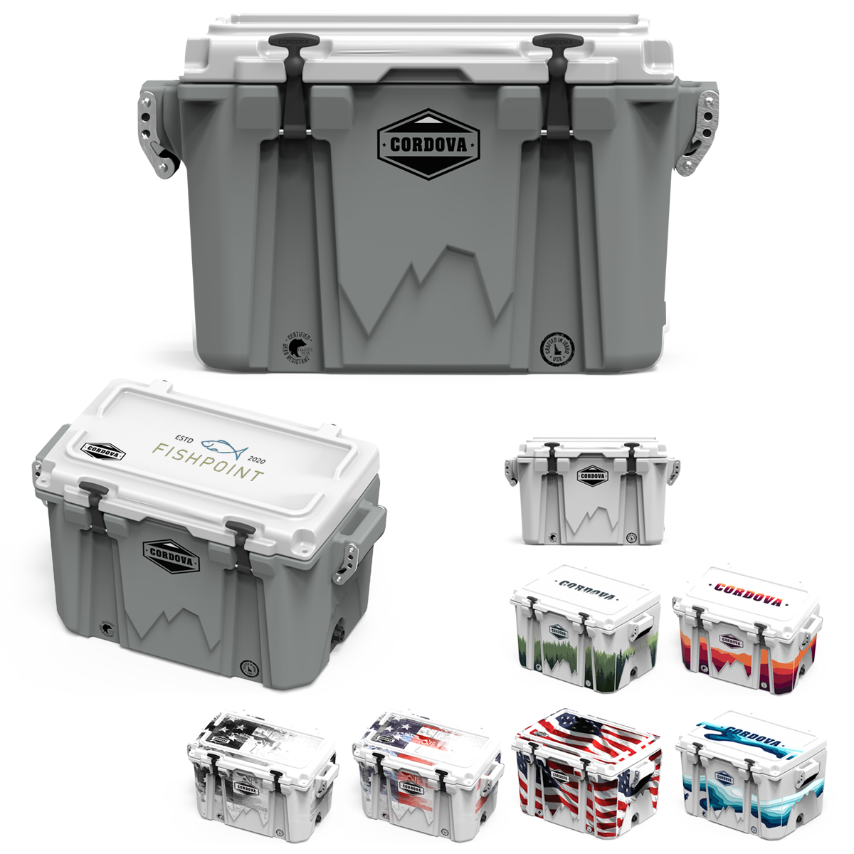 Cordova Coolers 28 Qt Basecamp Class™ Hard Cooler