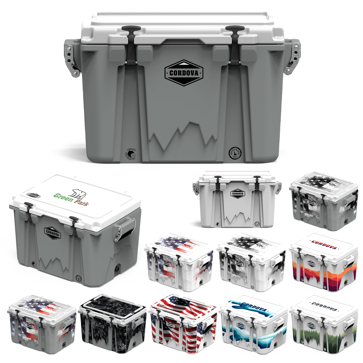 Cordova Coolers 48 Qt Basecamp Class™ Hard Cooler