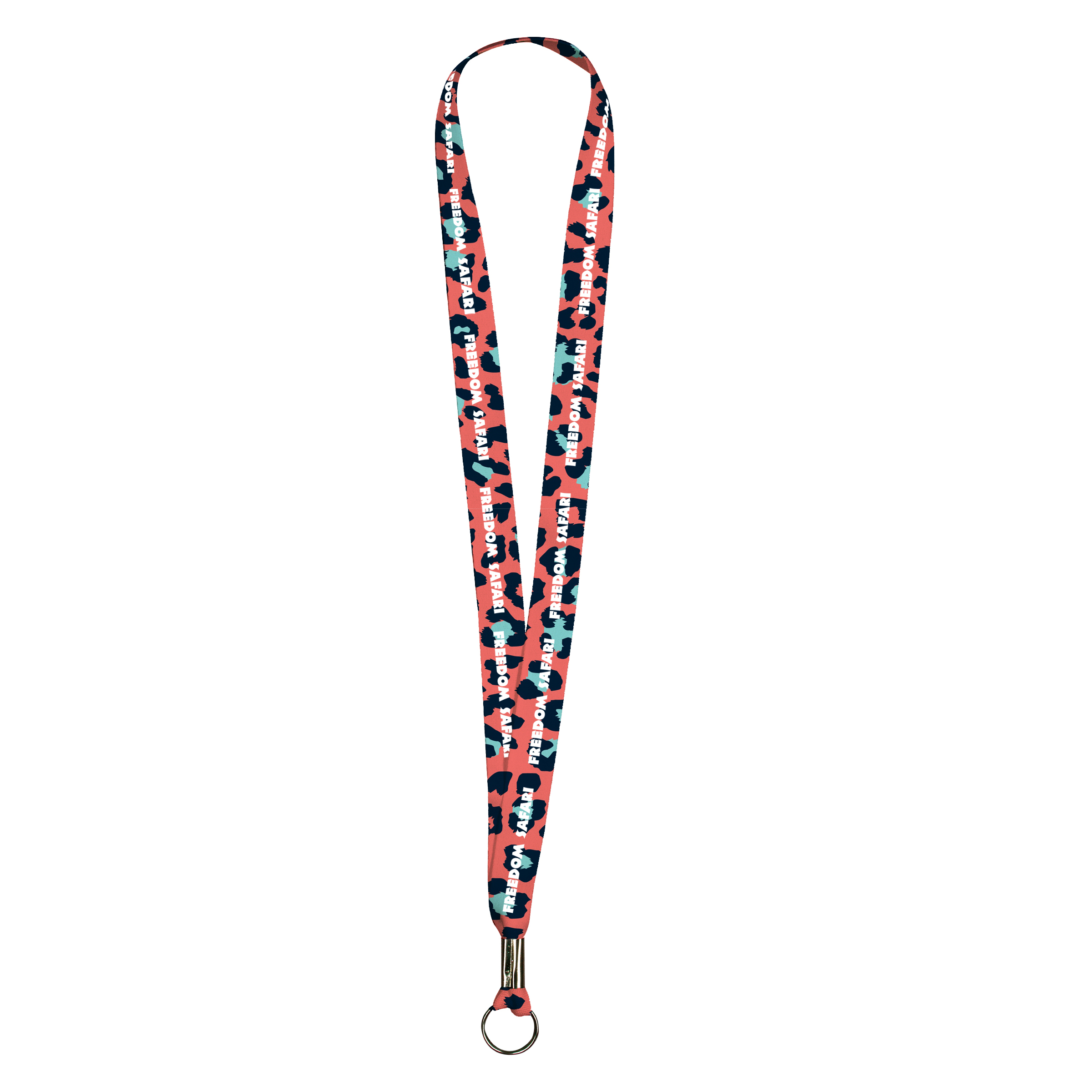 Full Color Imprint Smooth Dye Sublimation Lanyard -...