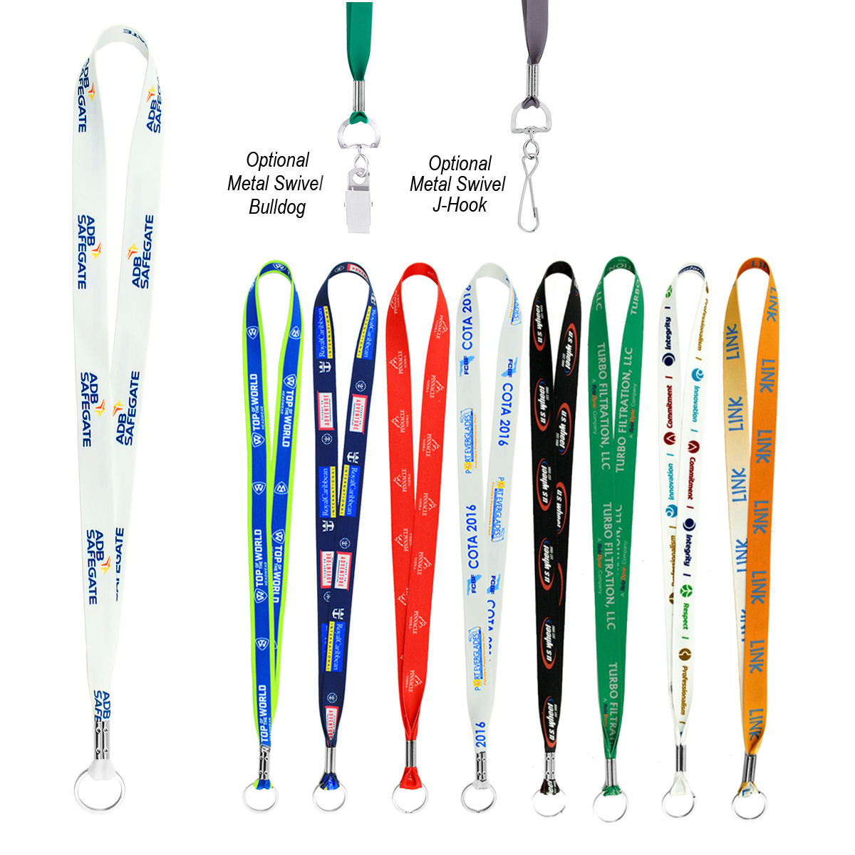 Full Color Imprint Smooth Dye-Sublimation Lanyard -...