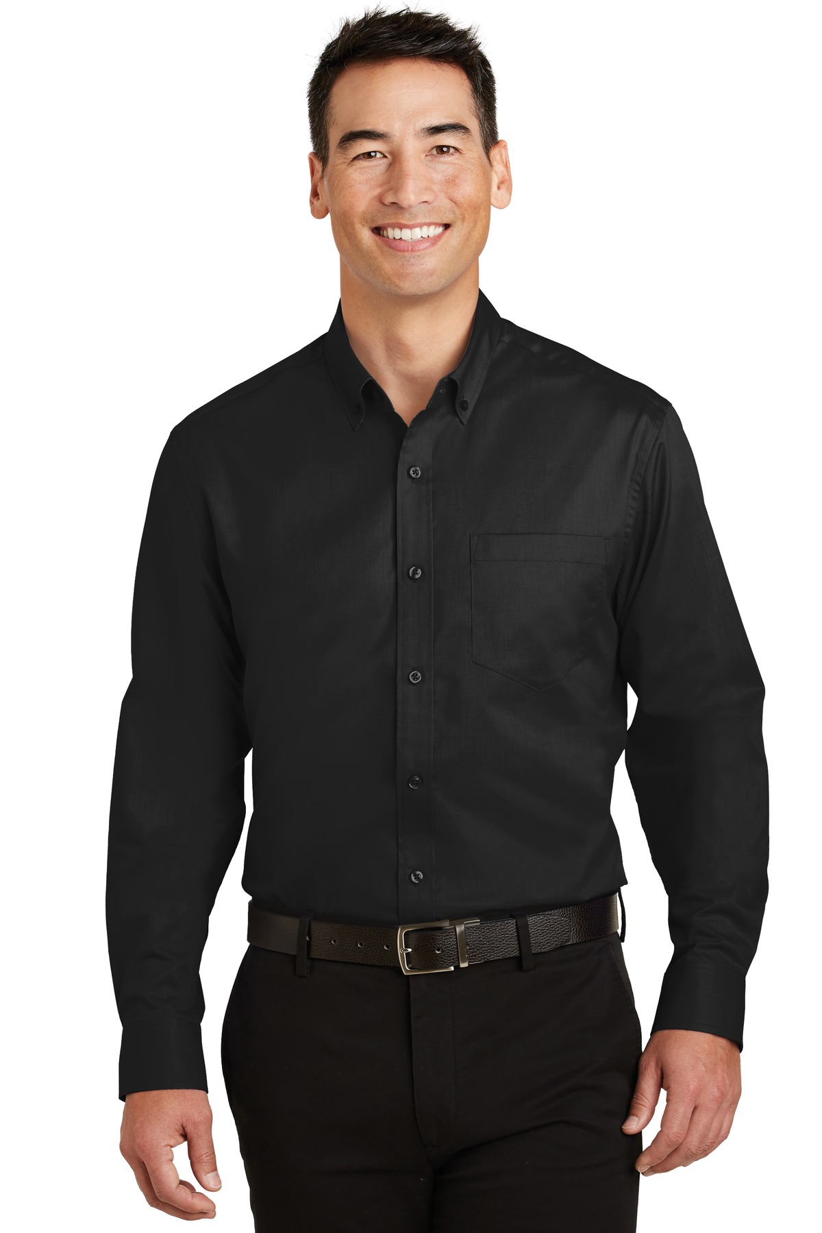 Port Authority SuperPro Twill Shirt. S663