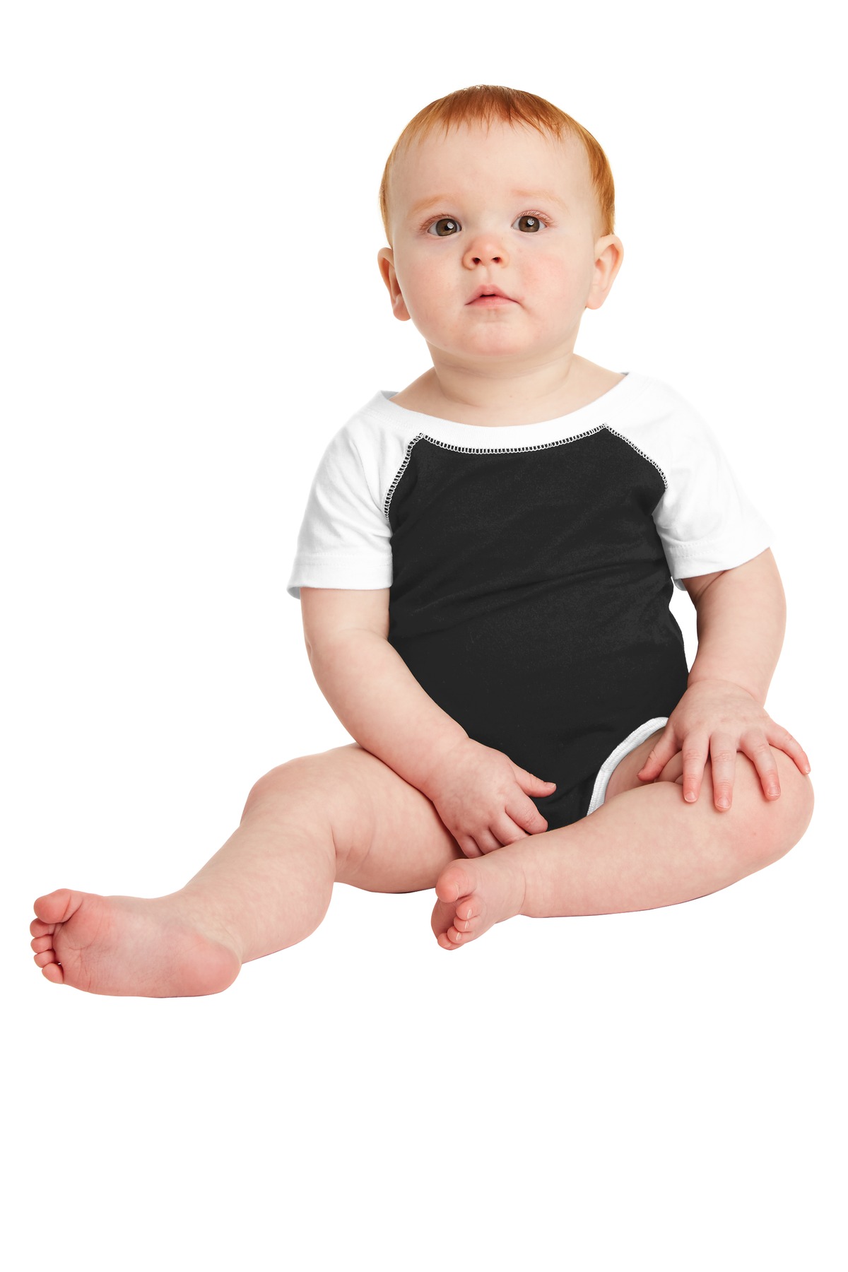 Rabbit Skins Infant Baseball Fine Jersey Bodysuit....