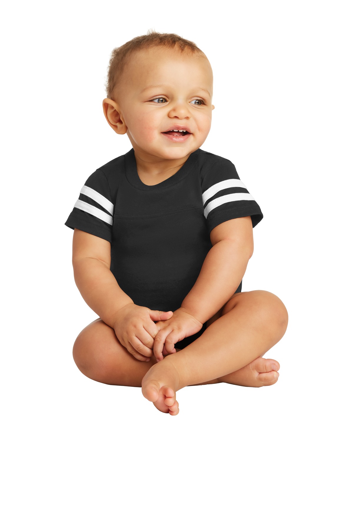 Rabbit Skins Infant Football Fine Jersey Bodysuit....