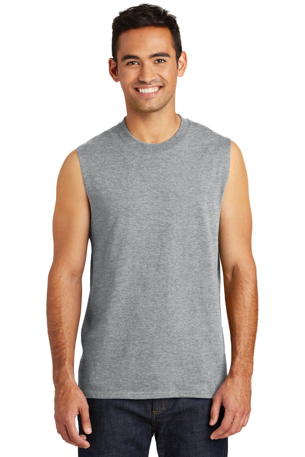 Port & Company Core Cotton Sleeveless Tee. PC54SL