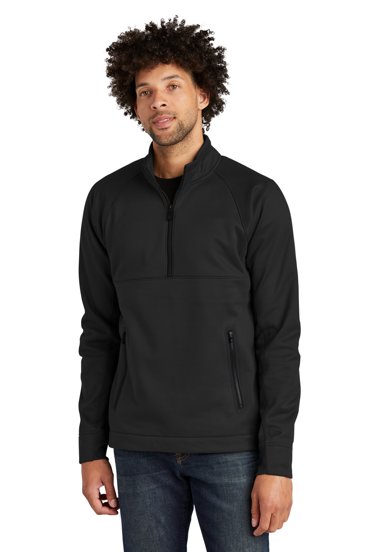 New Era Venue Fleece 1/4-Zip Pullover. NEA523