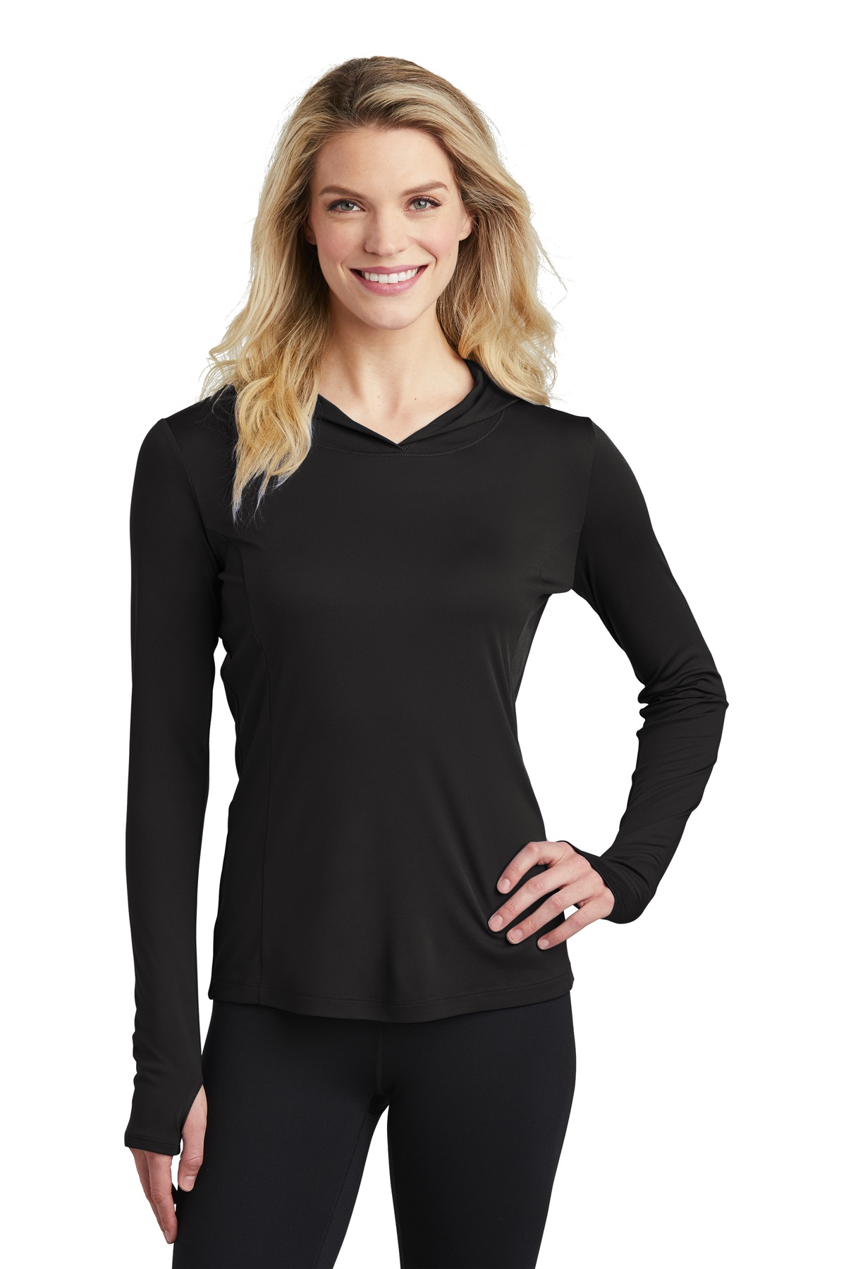 Sport-Tek Ladies PosiCharge Competitor Hooded Pullover....