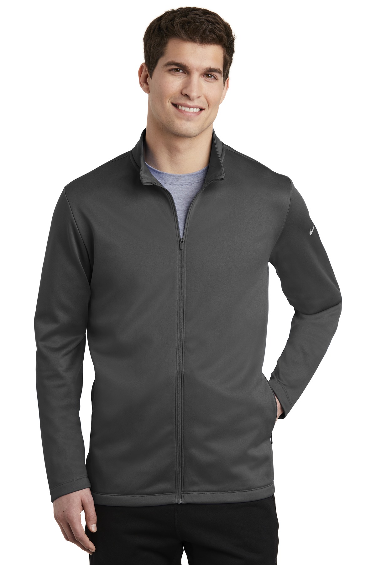 Nike Therma-FIT Full-Zip Fleece. NKAH6418