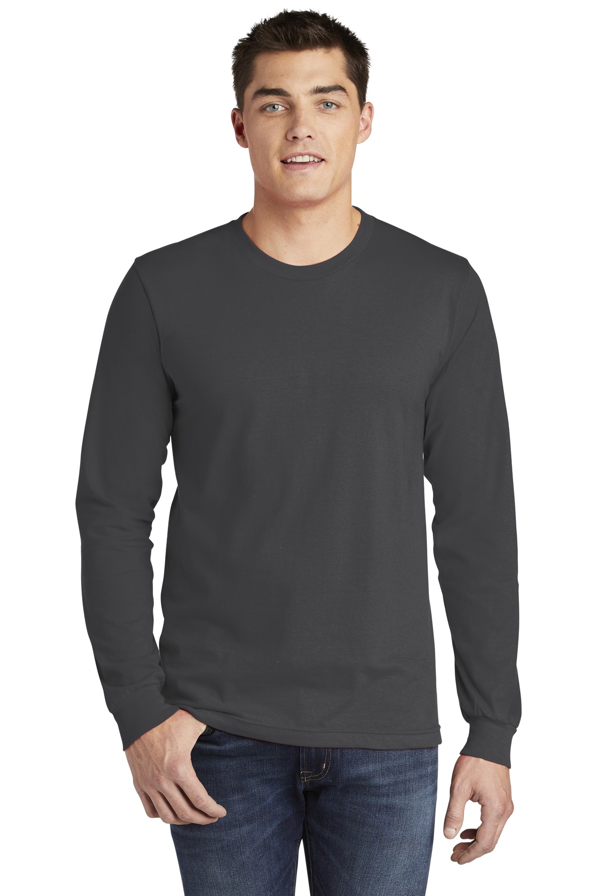 American Apparel Fine Jersey Long Sleeve T-Shirt. 2007W