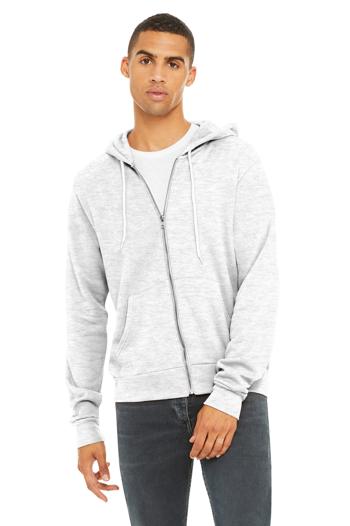 BELLA+CANVAS Unisex Sponge Fleece Full-Zip Hoodie....