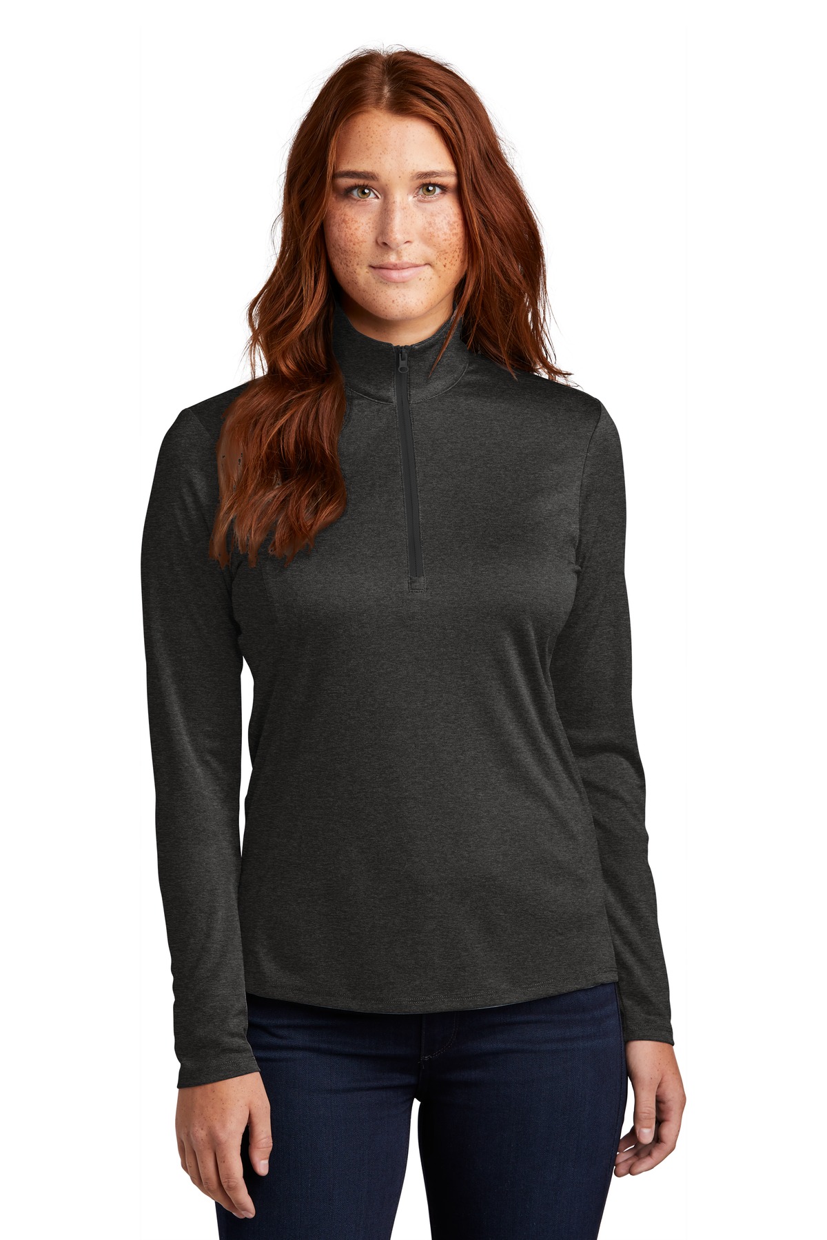 Sport-Tek Ladies Endeavor 1/2-Zip Pullover. LST469