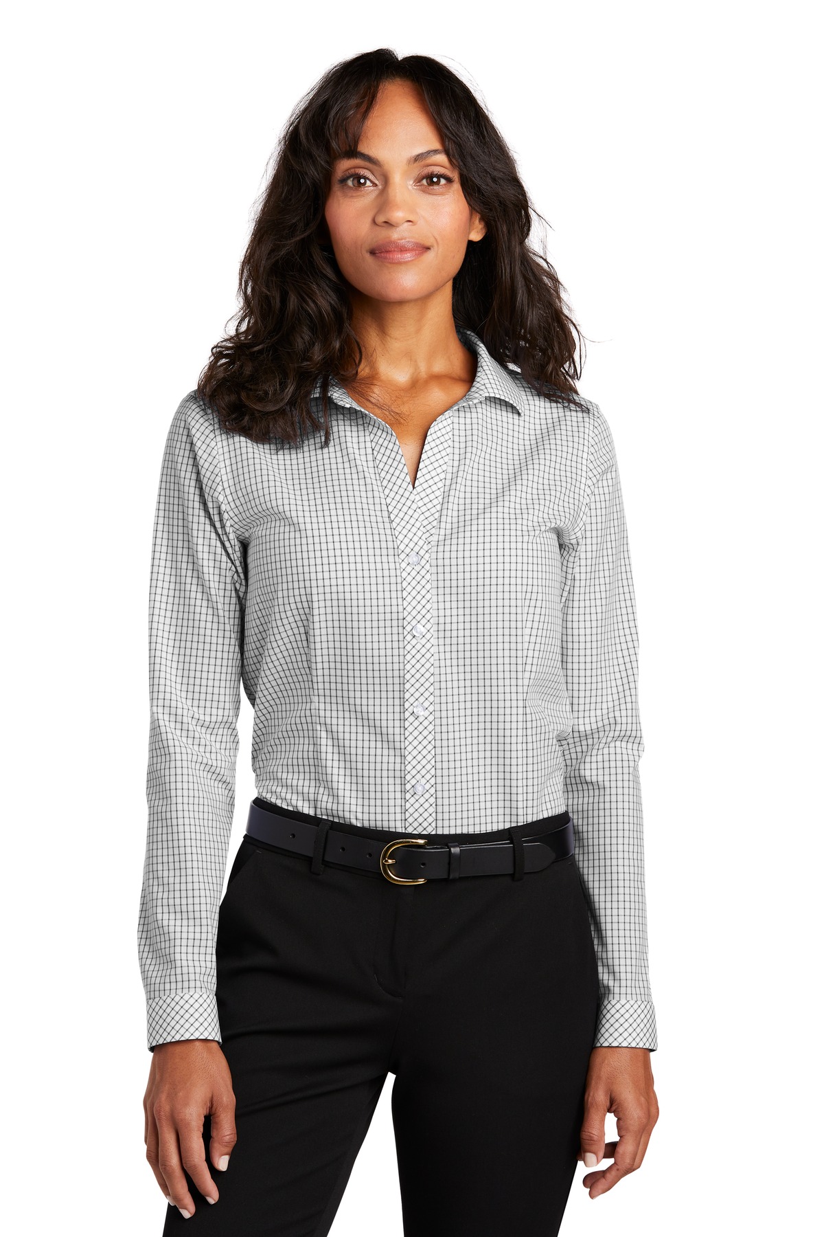 Red House Ladies Open Ground Check Non-Iron Shirt RH86