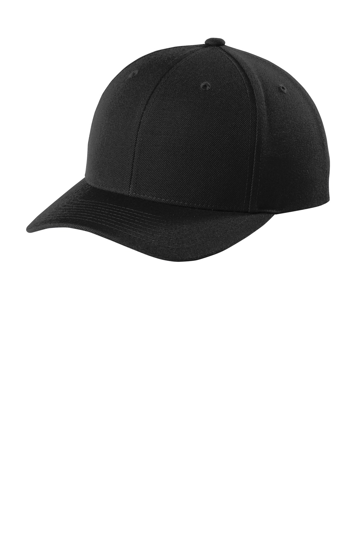 Sport-Tek Yupoong Curve Bill Snapback Cap. STC43