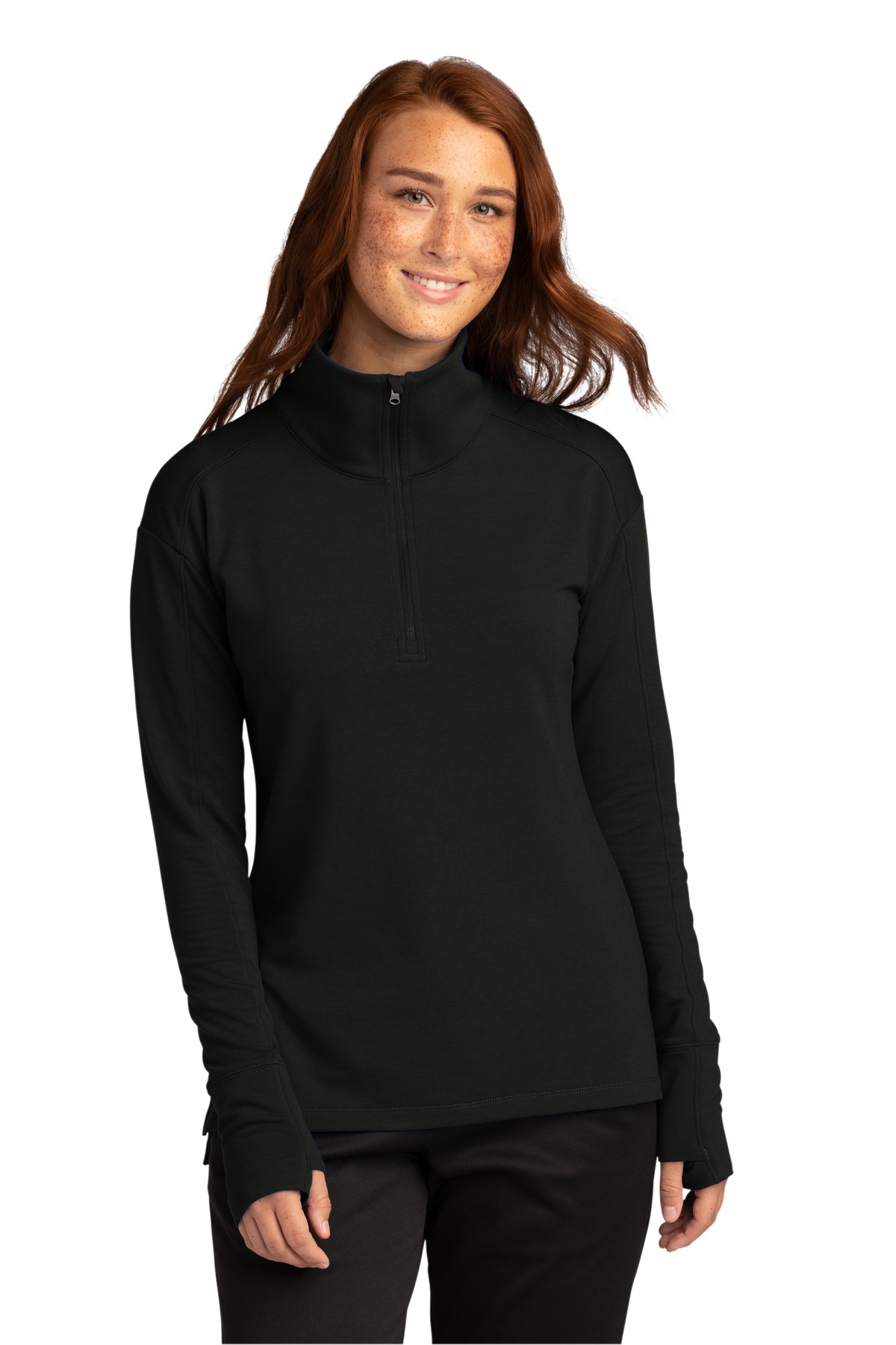 Sport-Tek Ladies Sport-Wick Flex Fleece 1/4-Zip. LST561