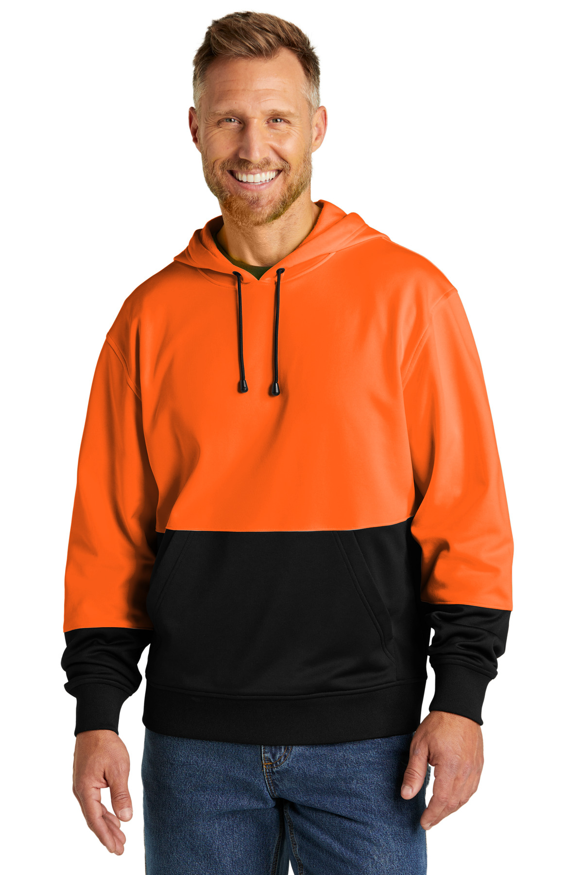 CornerStone Enhanced Visibility Fleece Pullover Hoodie...